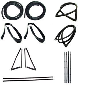 2 DR STANDARD CAB PICKUP - COMPLETE WEATHERSTRIP SEAL KIT -