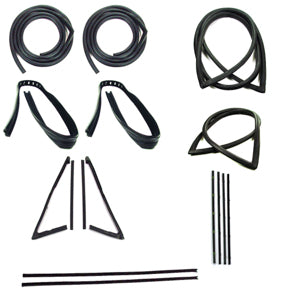 2 DR STANDARD CAB PICKUP - COMPLETE WEATHERSTRIP SEAL KIT -