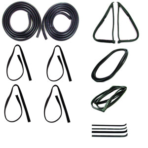 2 DR STANDARD CAB PICKUP - COMPLETE WEATHERSTRIP SEAL KIT - MODELS WITH WEA