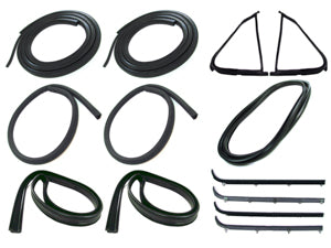 2 DR STANDARD CAB PICKUP - COMPLETE WEATHERSTRIP SEAL KIT - MODELS WITHOUT