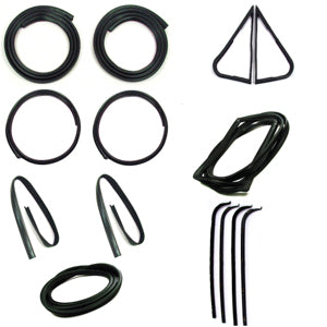 2 DR STANDARD CAB PICKUP - COMPLETE WEATHERSTRIP SEAL KIT - MODELS WITHOUT