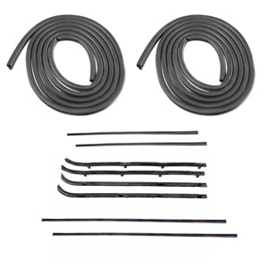 DOOR WEATHERSTRIP SEAL KIT, GLASS RUN CHANNELS, BELTLINE MOL