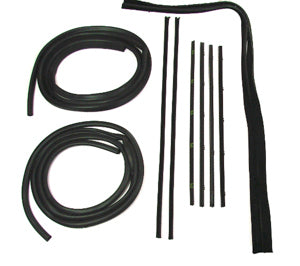 DOOR WEATHERSTRIP SEAL KIT, GLASS RUN CHANNELS, BELTLINE MOL