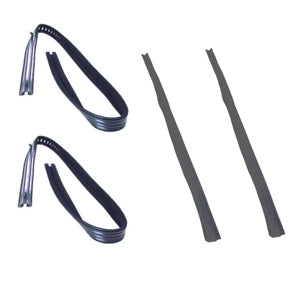 GLASS RUN CHANNEL, LEFT AND RIGHT HAND, 2 PIECE KIT