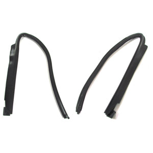 2 DR HARDTOP - QUARTER WINDOW WEATHERSTRIP SEAL, LEFT AND RIGHT HAND, PAIR