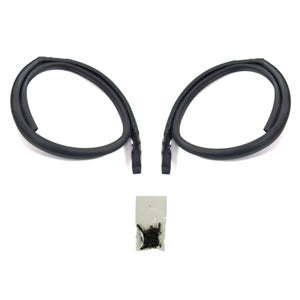 2 DR HARDTOP - ROOF RAIL WEATHERSTRIP SEAL, LEFT AND RIGHT HAND, PAIR