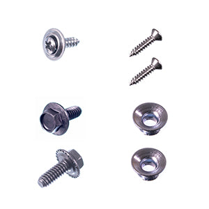 VENT HARDWARE, WASHERS & SCREWS, LEFT & RIGHT HAND, 6 PIECE KIT