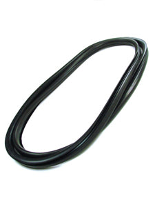 REAR WINDOW WEATHERSTRIP SEAL, WITHOUT TRIM GROOVE