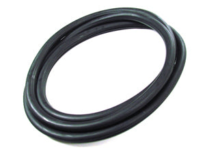 REAR WINDOW WEATHERSTRIP SEAL, WITHOUT TRIM GROOVE