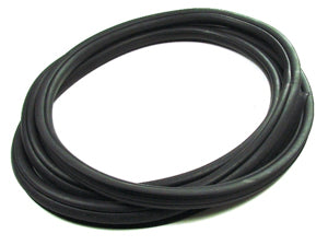 WINDSHIELD WEATHERSTRIP SEAL WITH TRIM GROOVE FOR STEEL TRIM