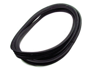 WINDSHIELD WEATHERSTRIP SEAL WITH TRIM GROOVE FOR STEEL TRIM