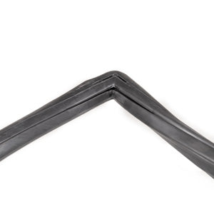 WINDSHIELD WEATHERSTRIP SEAL WITH TRIM GROOVE FOR STEEL TRIM