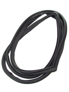 2 DR HARDTOP - REAR WINDOW WEATHERSTRIP SEAL, WITH TRIM GROOVE FOR LOCKSTRI