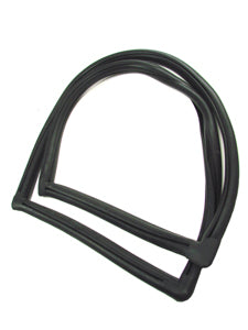 QUARTER WINDOW WEATHERSTRIP SEAL, WITH TRIM GROOVE FOR STEEL TRIM, LEFT HAN