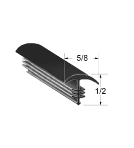 WINDSHIELD REVEAL MOLDING, 100FT ROLL. PVC