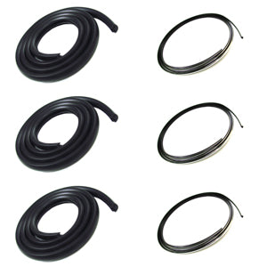 REAR WINDOW WEATHERSTRIP SEAL KIT, 2 PIECE KIT