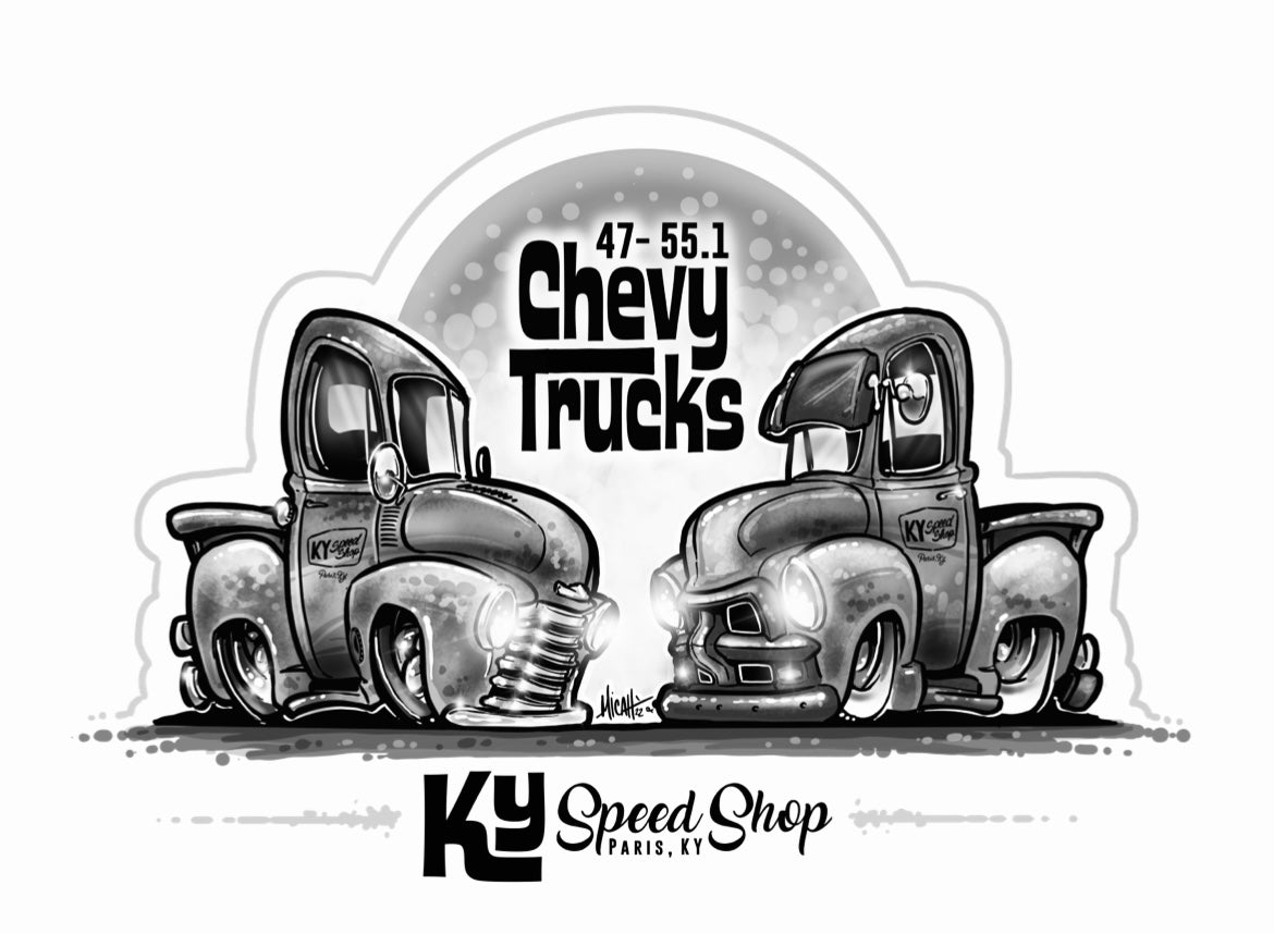 KY Speed Shop 47-55.1 Chevy Truck T-Shirt