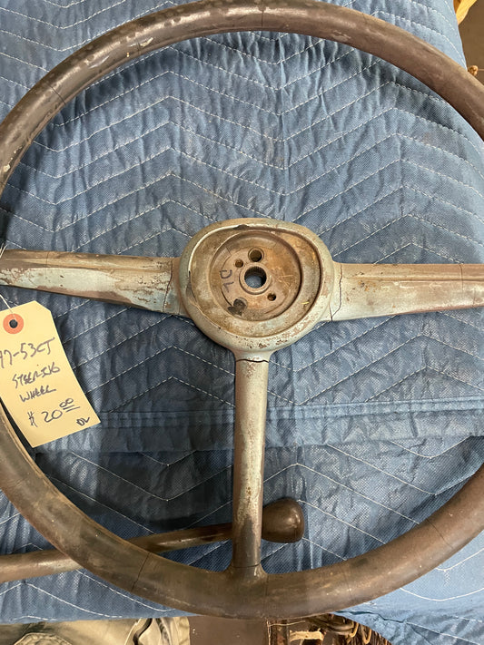 Steering Wheel Original 47-53 Chevy Truck