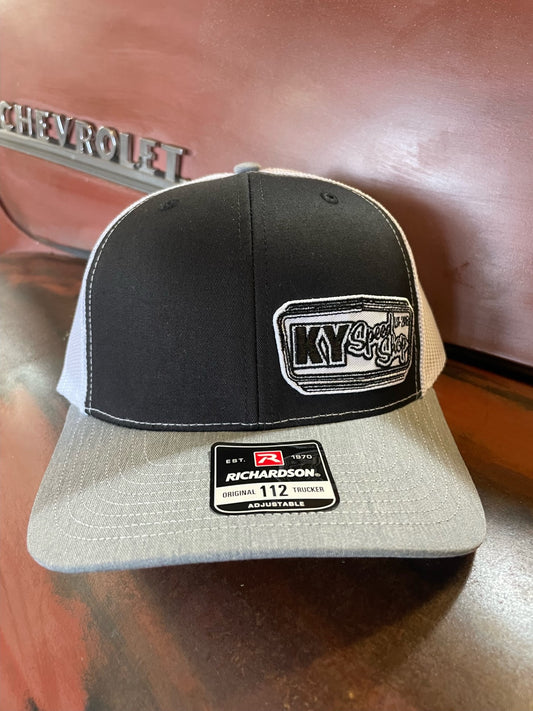 KYSS Richardson 112 Trucker Hat - Black/Gray/White
