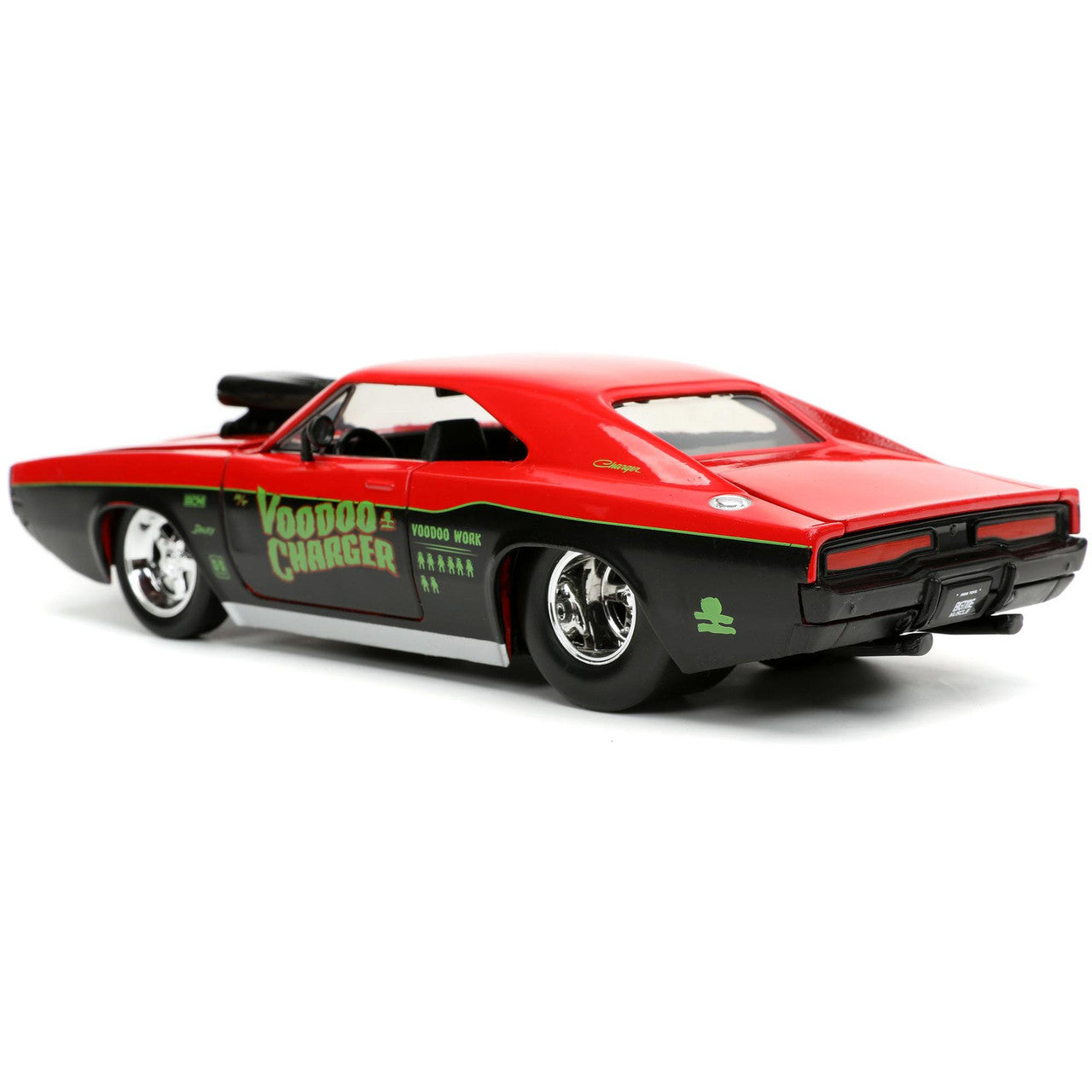 1970 VooDoo Dodge Charger R/T - BTM 1:24 Scale Diecast Replica Model by Jada Toys