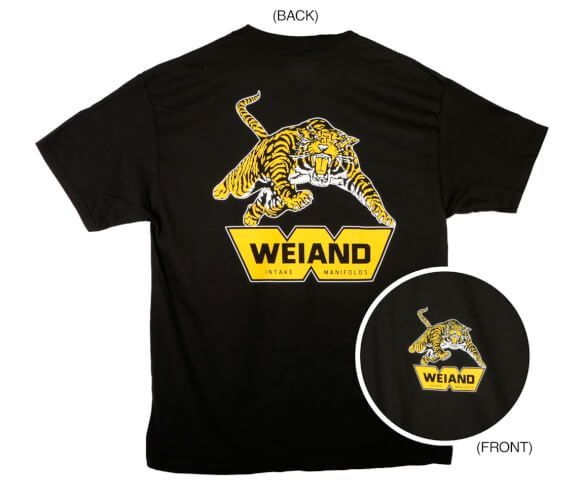 WEIAND TIGER TEE - BLACK - XXL-2X