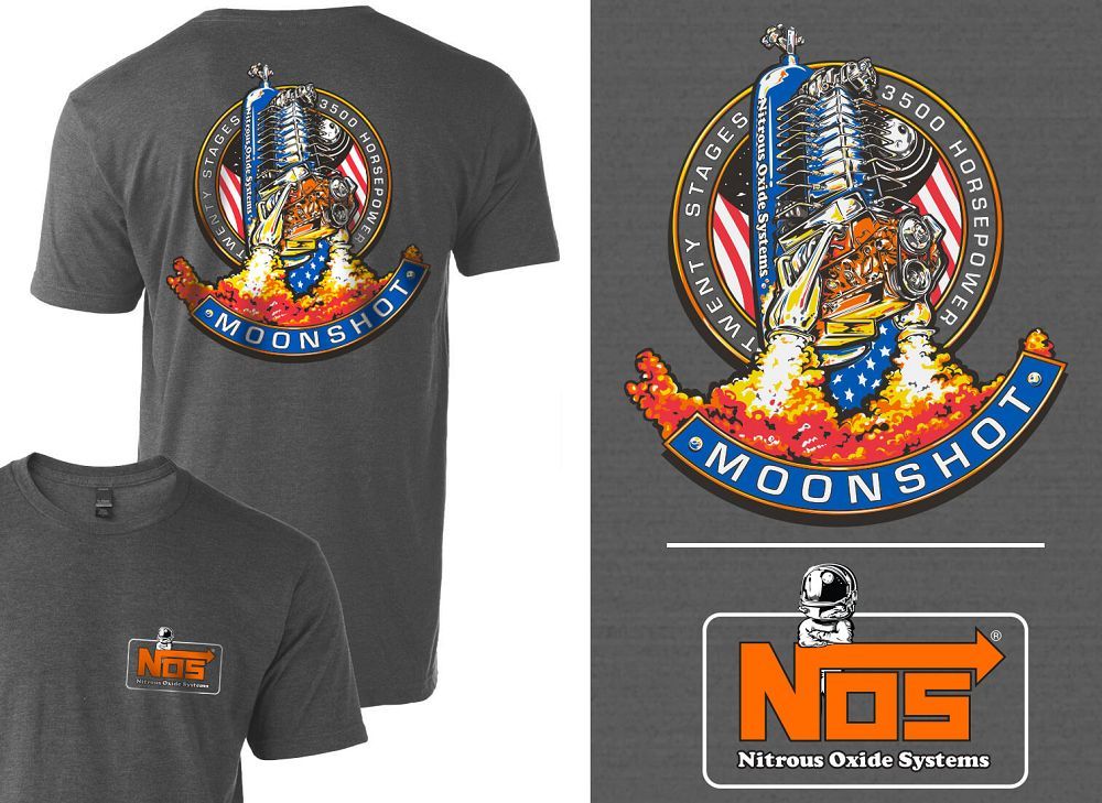 2021 NOS MOONSHOT TEE - HEAT XL-XL