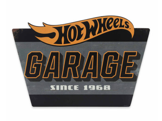 Hot Wheels Garage Metal Sign