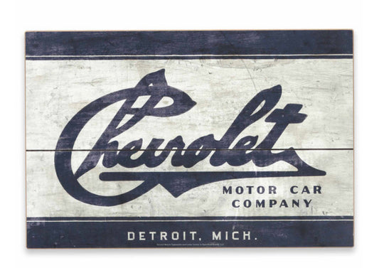 Chevy Crate Wood