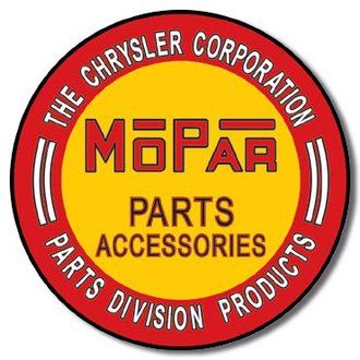 Mopar Tin Sign-13x16